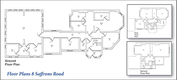 Lot: 55 - TWO SUBSTANTIAL FORMER OFFICE BUILDINGS WITH CONVERSION POTENTIAL - Floor Plans